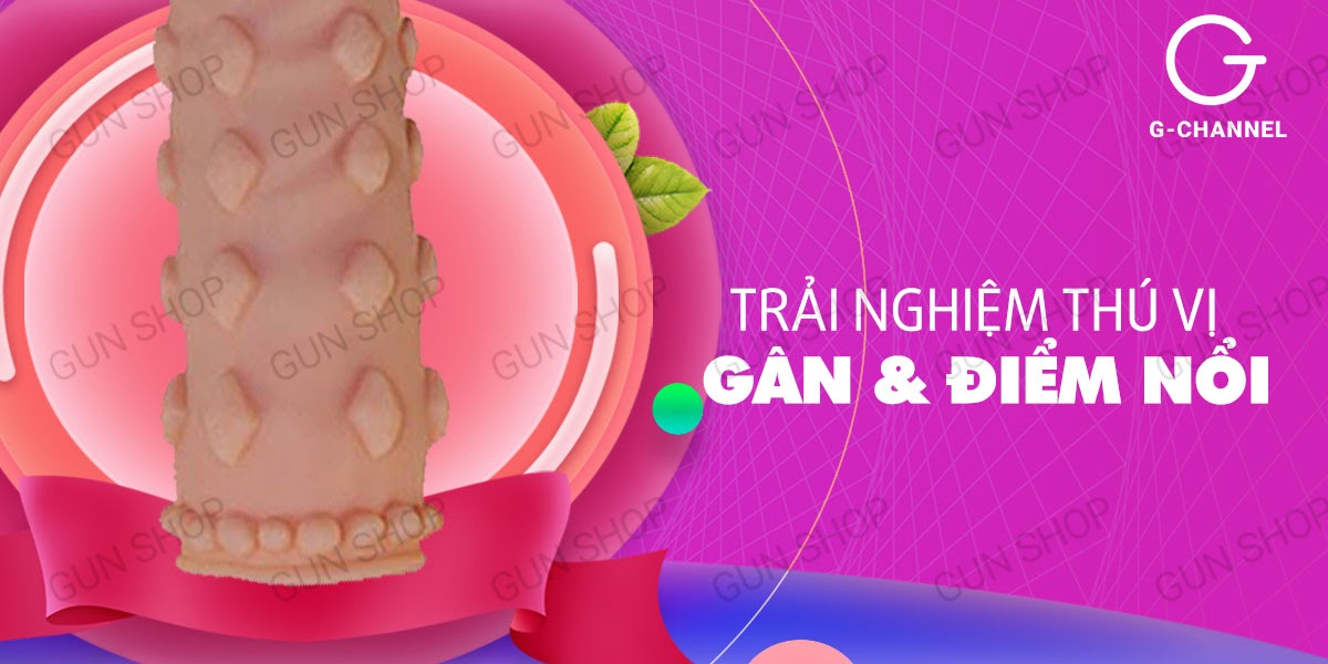 Bao cao su donden Lovetoy tăng kích thước 5cm siêu kích thích