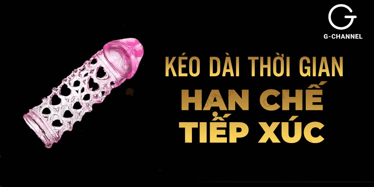 Bao cao su đôn dên Baile lưới hoa hồng tăng kích thước hấp dẫn