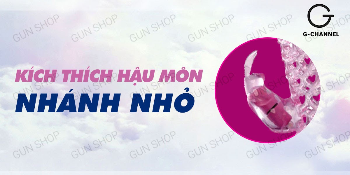 Bao cao su đôn dên rung Baile hoa hồng tăng kích thước siêu mềm