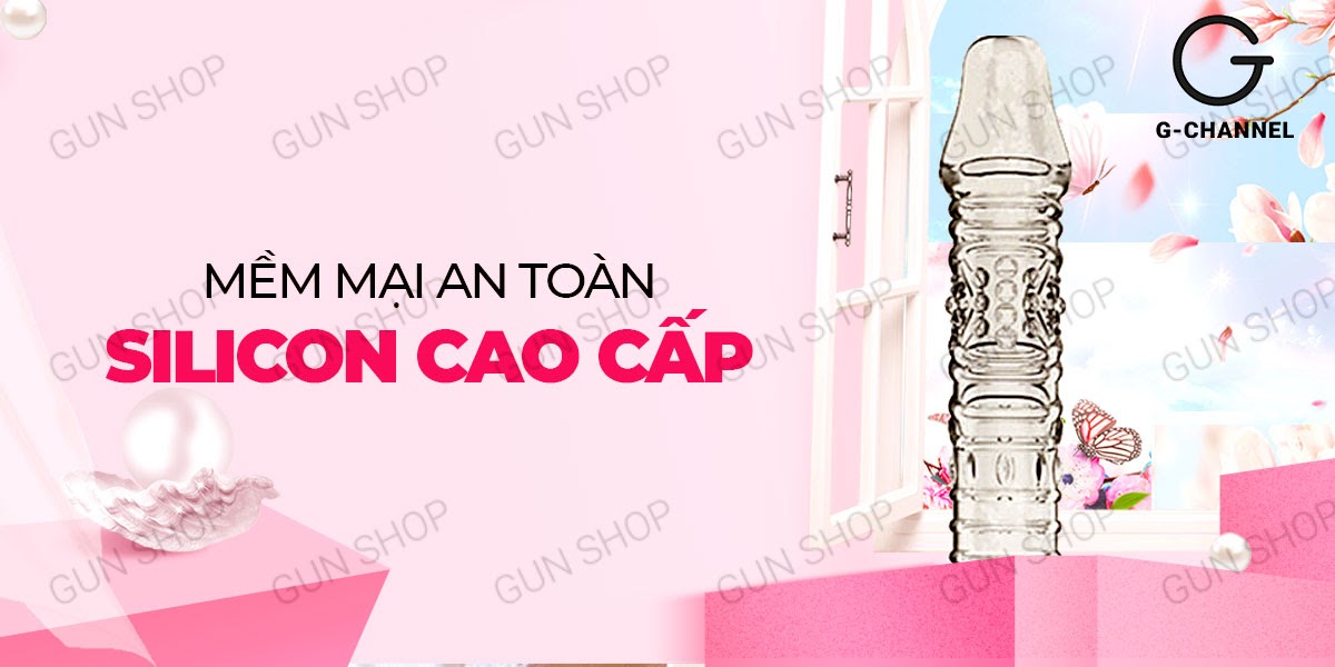 Bao Cao Su Đôn Dên Aichao Tăng Kích Thước Gân Điểm Nổi Kích Thích