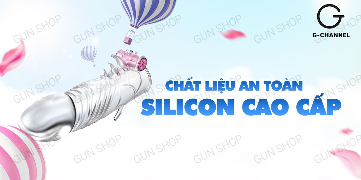Shop bán Bao cao su đôn dên rung Sleeve Cock Ring  loại tốt