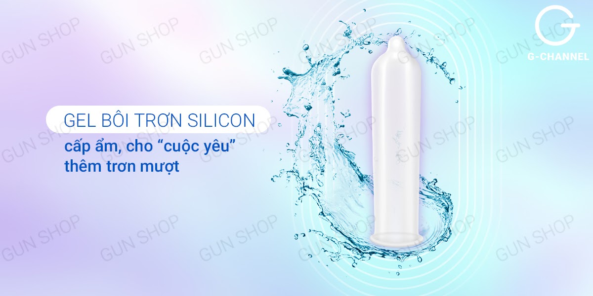Bao cao su Durex Invisible siêu mỏng mềm mại an toàn hộp 10
