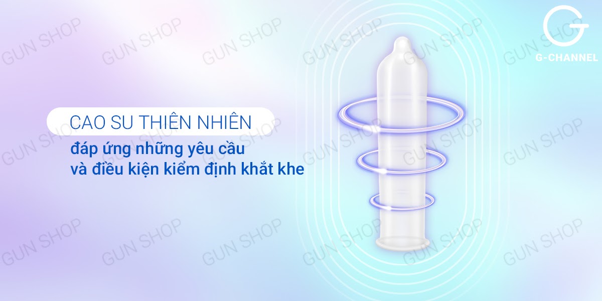Bao cao su Durex Invisible siêu mỏng mềm mại an toàn hộp 10