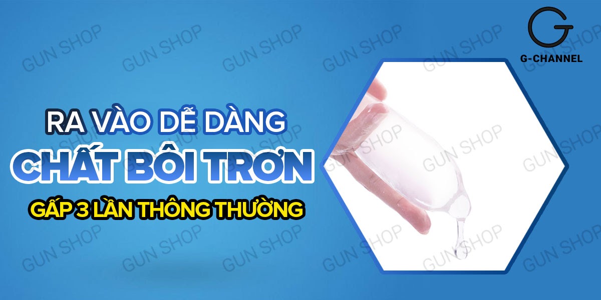 Bao cao su Durex Jeans siêu mỏng gel bôi trơn an toàn tiện lợi