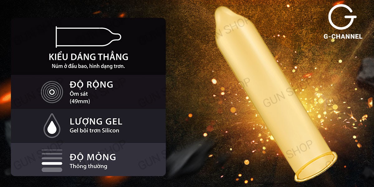 Bộ 2 hộp bao cao su Durex Kingtex 49mm ôm sát an toàn
