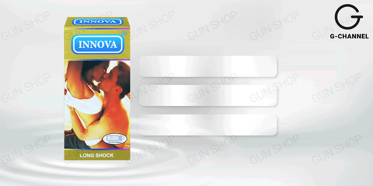 Bao cao su Innova Vàng kéo dài đỉnh cao hộp 12 cái