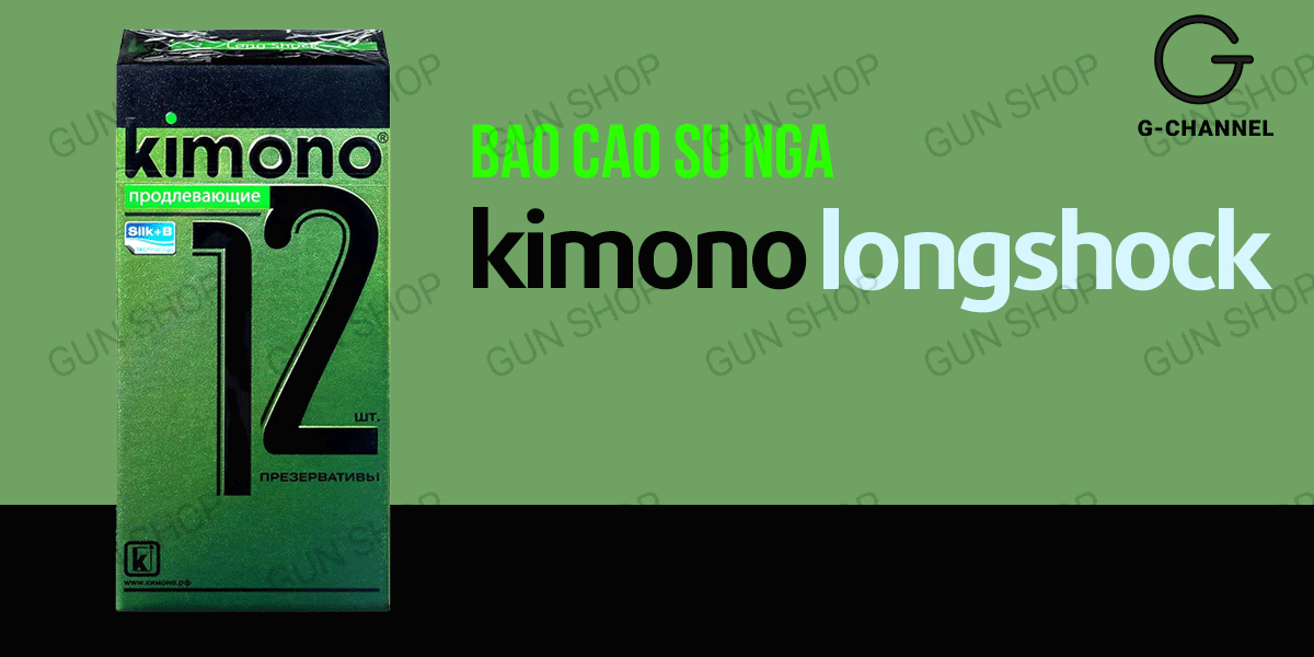Đại lý Bao cao su Kimono Long Shock - Mỏng 0.03mm kéo dài thời gian - Hộp  mới nhất