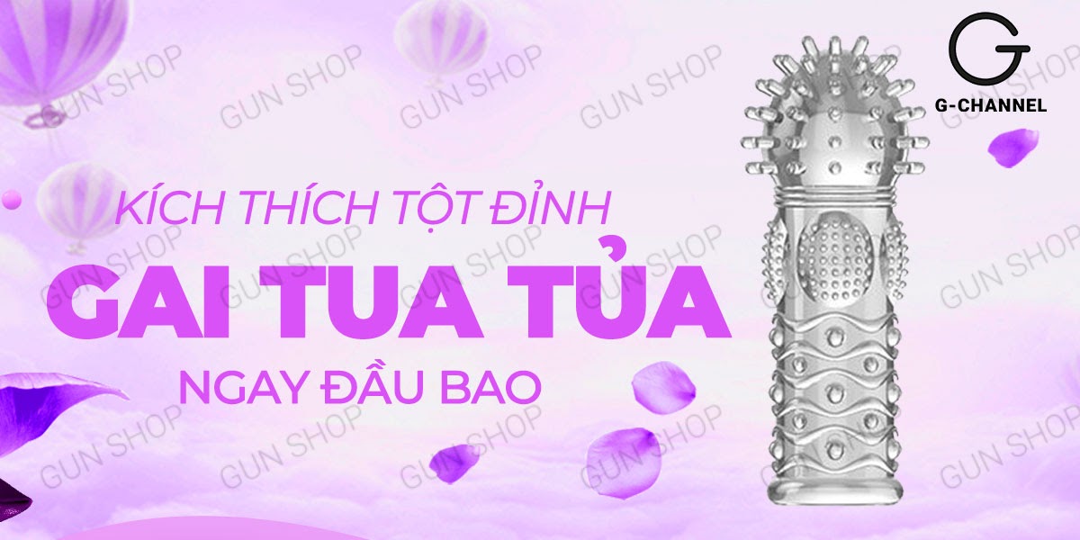 Bao cao su ngón tay Aichao A-spot 5 Gai lớn Hộp 1 Chất lượng