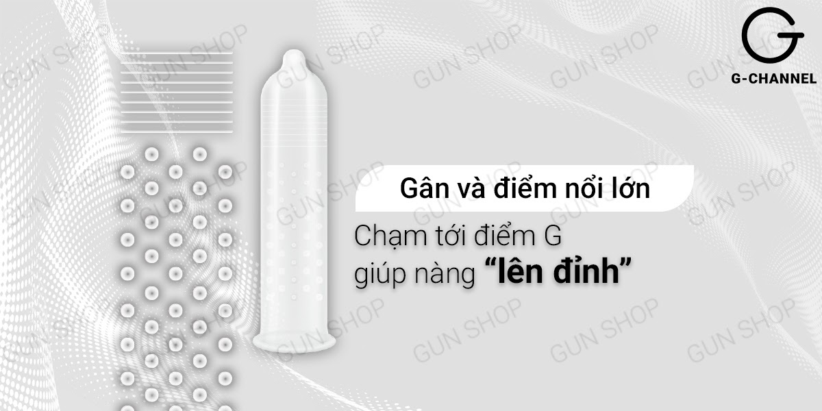 Rocmen Long Shock hộp 12 bao cao su kéo dài quan hệ an toàn