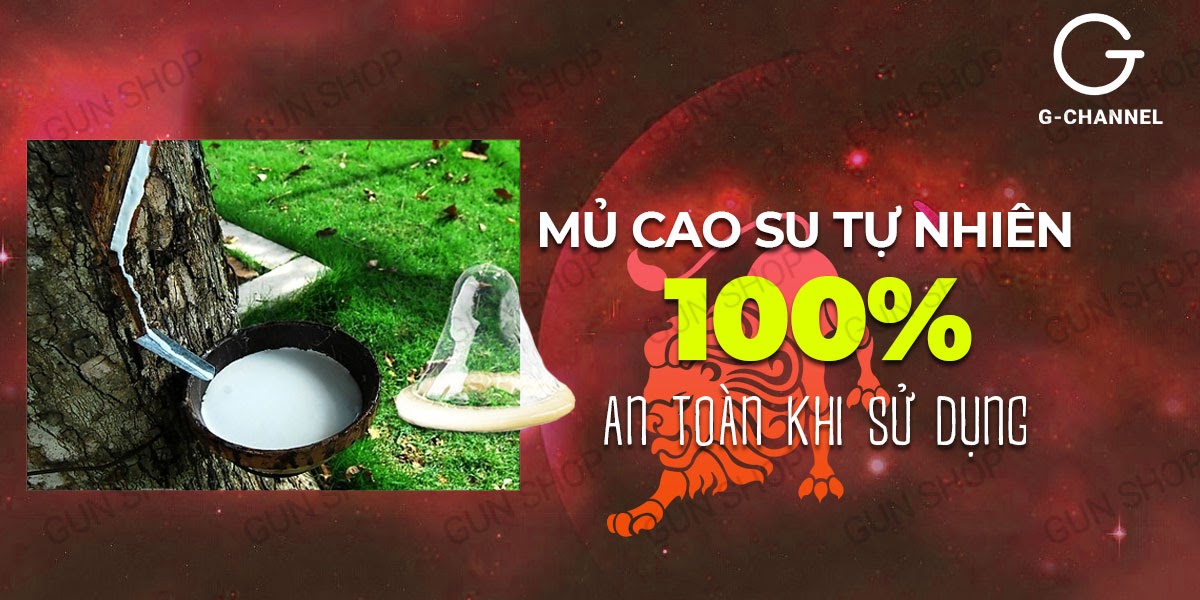 Cửa hàng bán Bao cao su Ropockon Cung Sư Tử - Mỏng 0.03mm hương dâu - Hộp 12  chính hãng