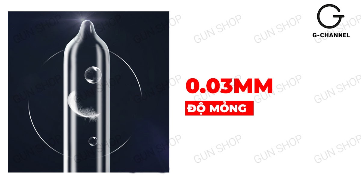 Bao cao su Runbo gân gai lớn hộp 6 cái siêu an toàn kích thích