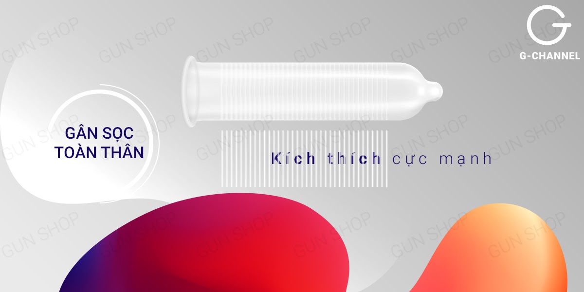 Bao cao su Shell Seahorse hộp 10 cái chống xuất tinh sớm