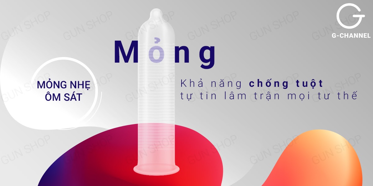 Bao cao su Shell Seahorse hộp 10 cái chống xuất tinh sớm