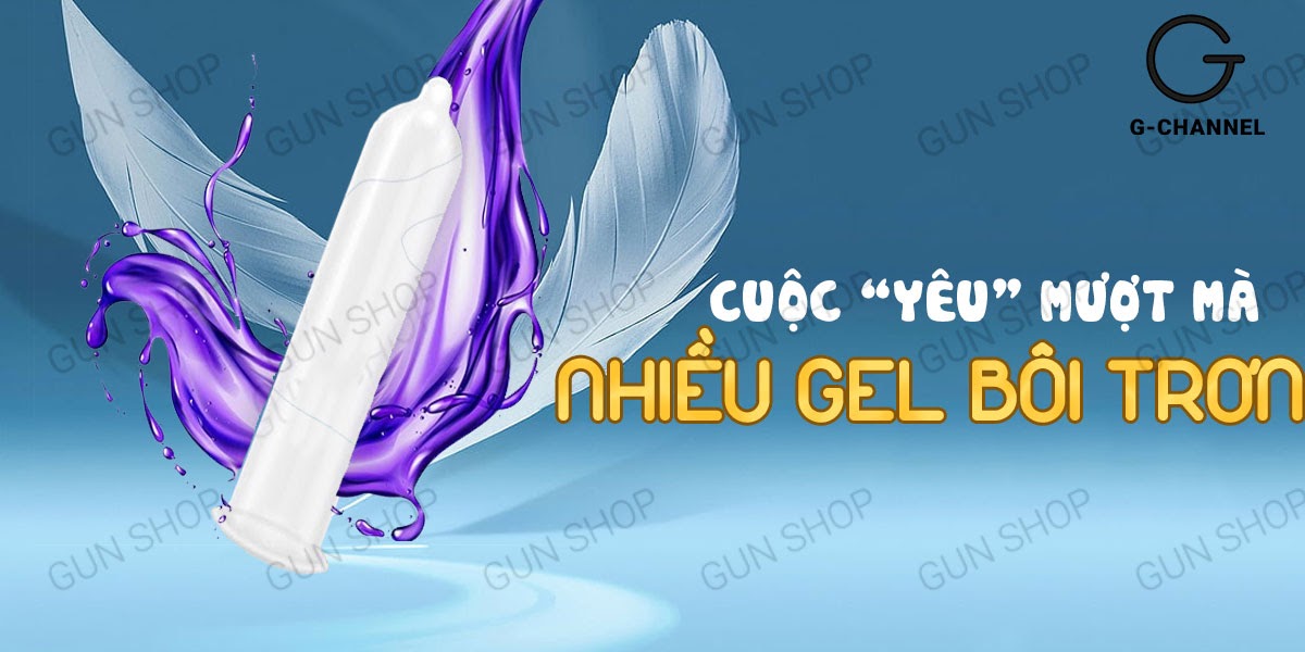 Bao cao su Shell Intense siêu mỏng 0.04mm hộp 3 cái an toàn êm ái