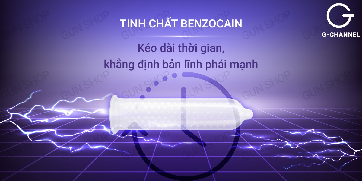 Mua Bao cao su Storm Long Love - Kéo dài thời gian - Hộp 120 cái  chính hãng