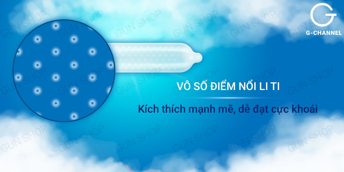 Bao cao su Supermen Long Love kéo dài 60 phút hộp 120 cái
