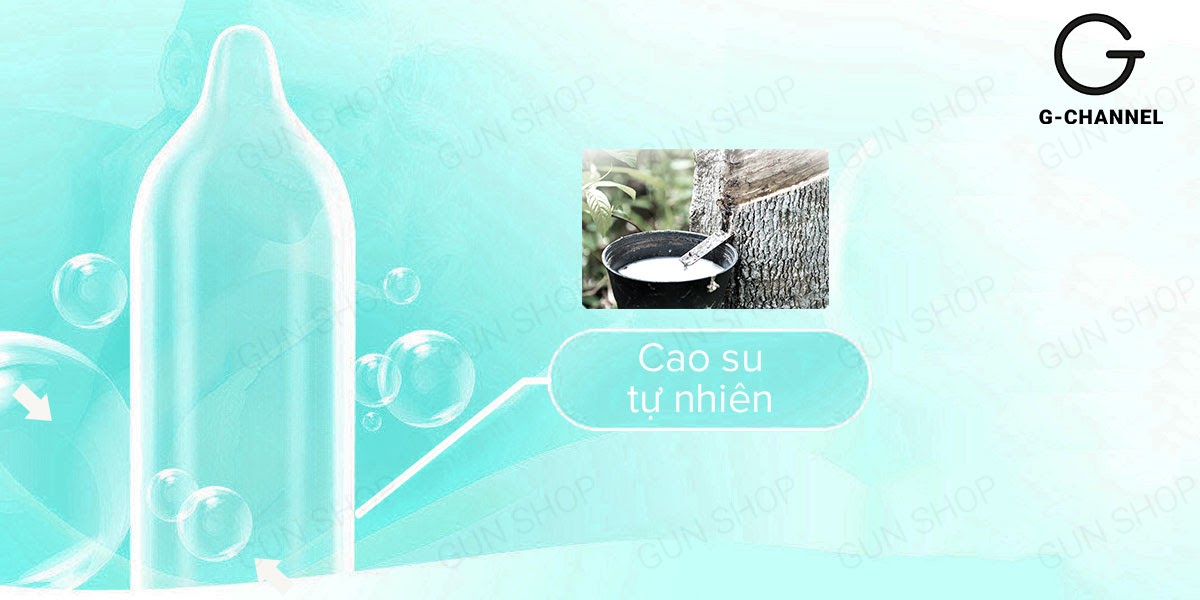 Bao cao su Up To Top 0.Zero siêu mỏng 12 cái an toàn dễ chịu