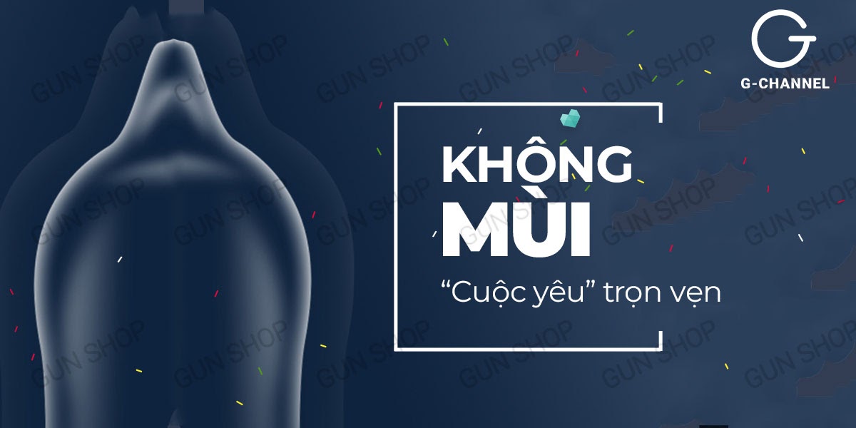 Bao cao su Usupita siêu mỏng gân nổi an toàn thoải mái hộp 4