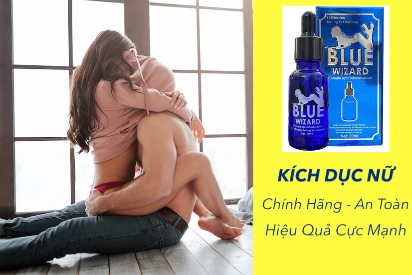 Địa chỉ bán Thuốc Blue Wizard kích dục nữ 15ml tác dụng mạnh chính hãng  hàng mới về