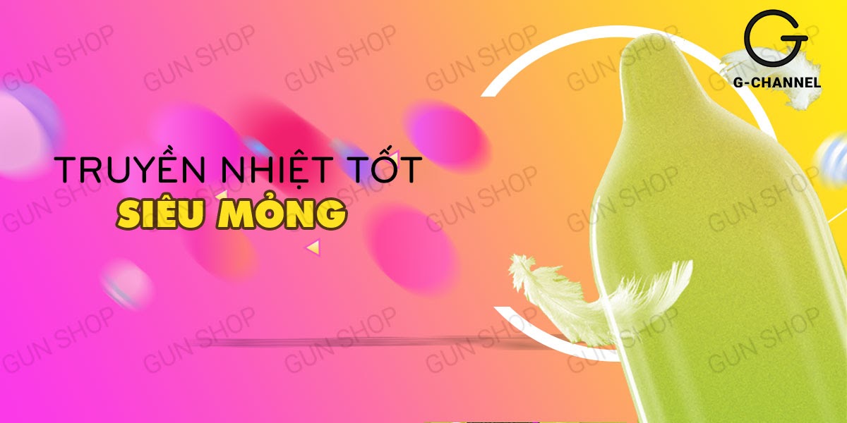 Bao cao su Gallant Supper Thin And Dotted siêu mỏng an toàn tiện lợi