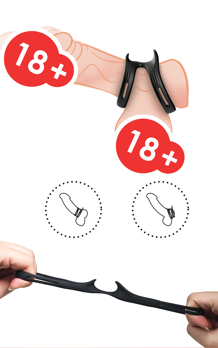 Vòng đeo silicon Cock Ring Saty Hard cao cấp hàng Mỹ chất lượng