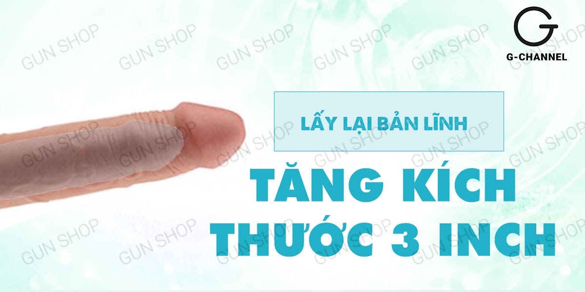 Bao cao su rung Lovetoy Pleasure X-Tender kéo dài kích thước mạnh mẽ