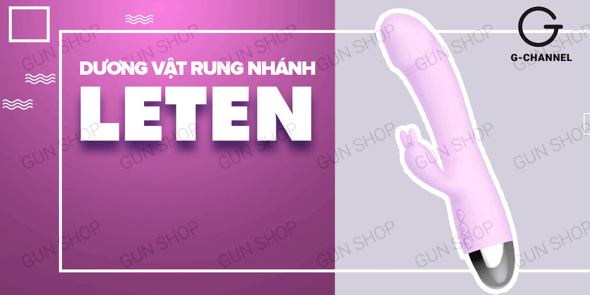 Sỉ Dương vật 2 đầu rung đa chế độ rung sạc điện - Leten Mashimaro  giá tốt