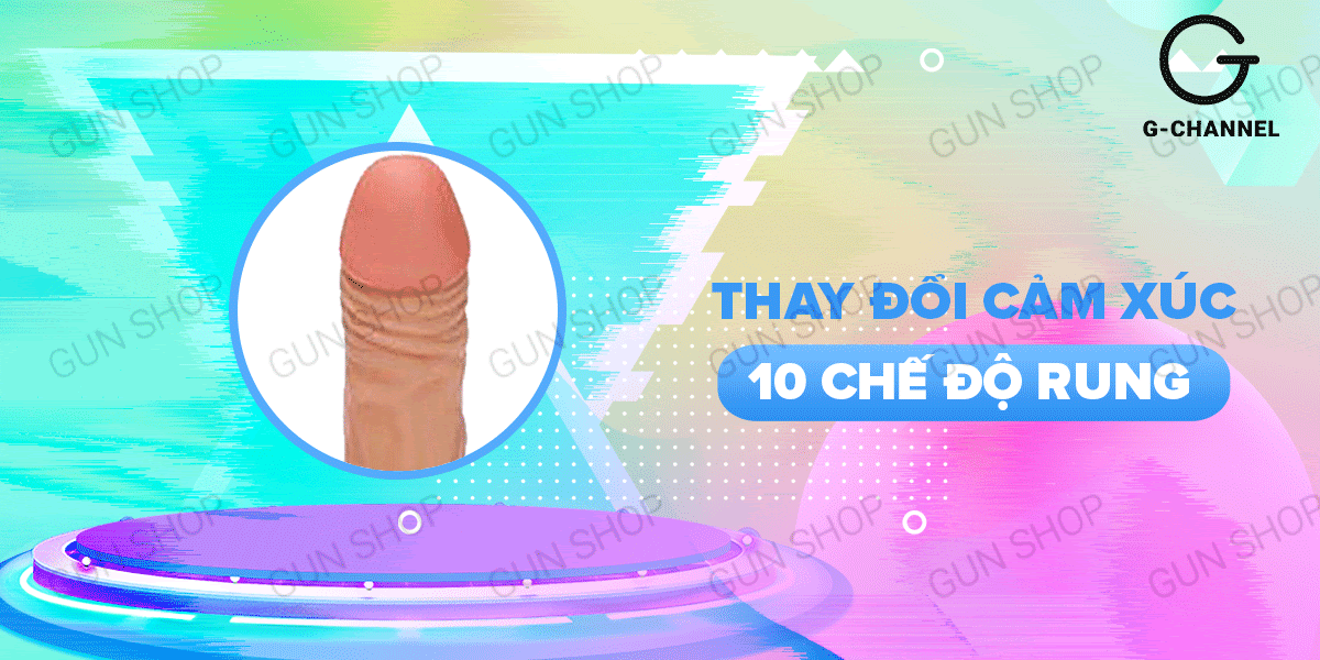 Địa chỉ bán Dương vật giả rỗng ruột dây đeo 7 chế độ rung - Loveaider giá rẻ