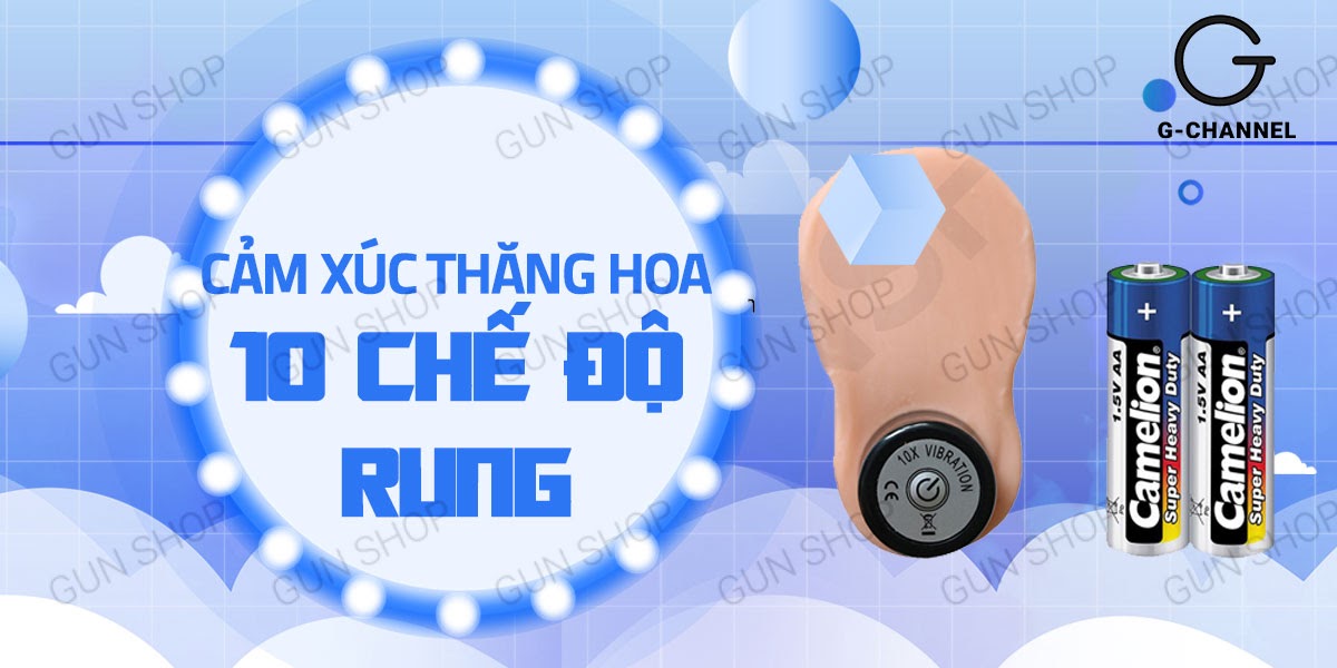 Dương vật giả rung 10 chế độ có bìu pin sạc Lovetoy Real Softee