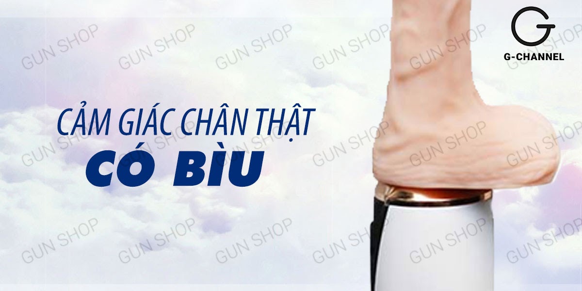 Dương vật giả Dibe rung thụt tỏa nhiệt sạc USB nhập khẩu giá tốt