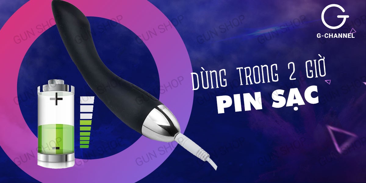 Máy rung mạnh Svakom Amy sạc pin bền - Đồ chơi người lớn