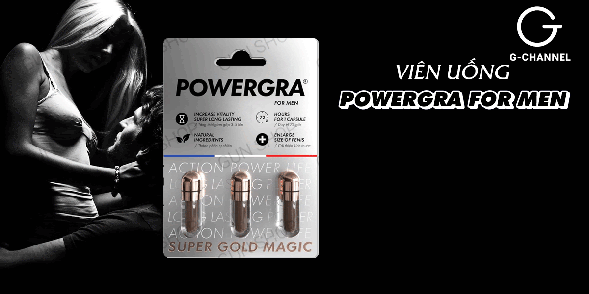 Nhập sỉ Viên uống tăng kích thước kéo dài thời gian Powergra For Men  - Vỉ  có tốt không?