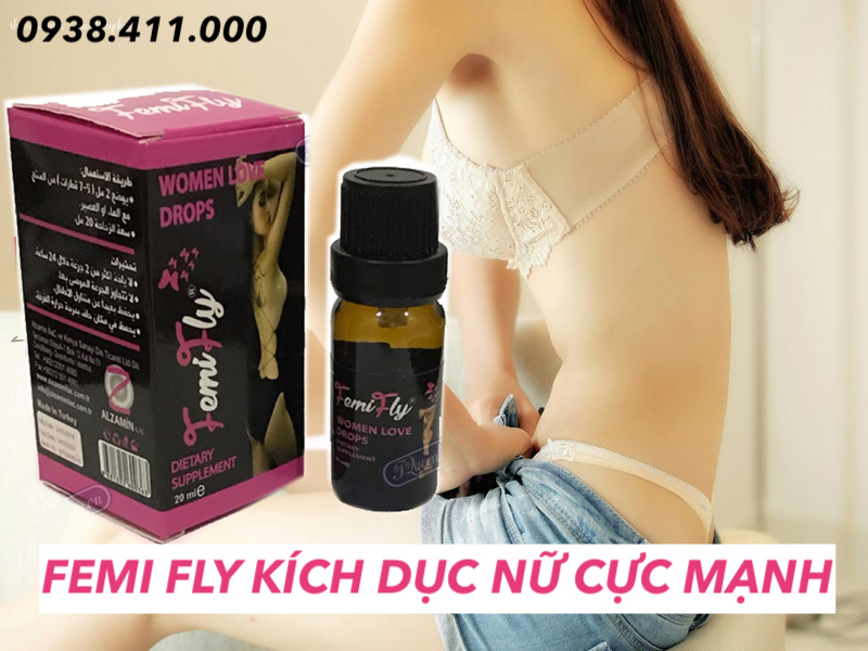Bỏ sỉ Thuốc kích dục nữ Femi Fly Women Love Drops FemiFly chính hãng cực mạnh  chính hãng