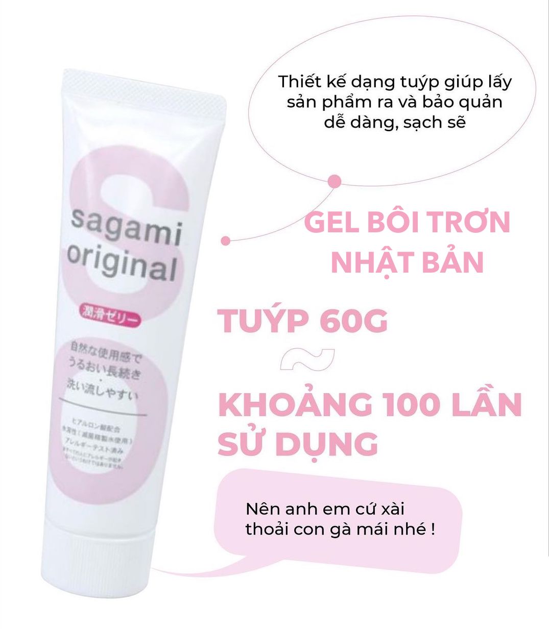 Cung cấp Gel bôi trơn Sagami Original Nhật chính hãng có tốt không?