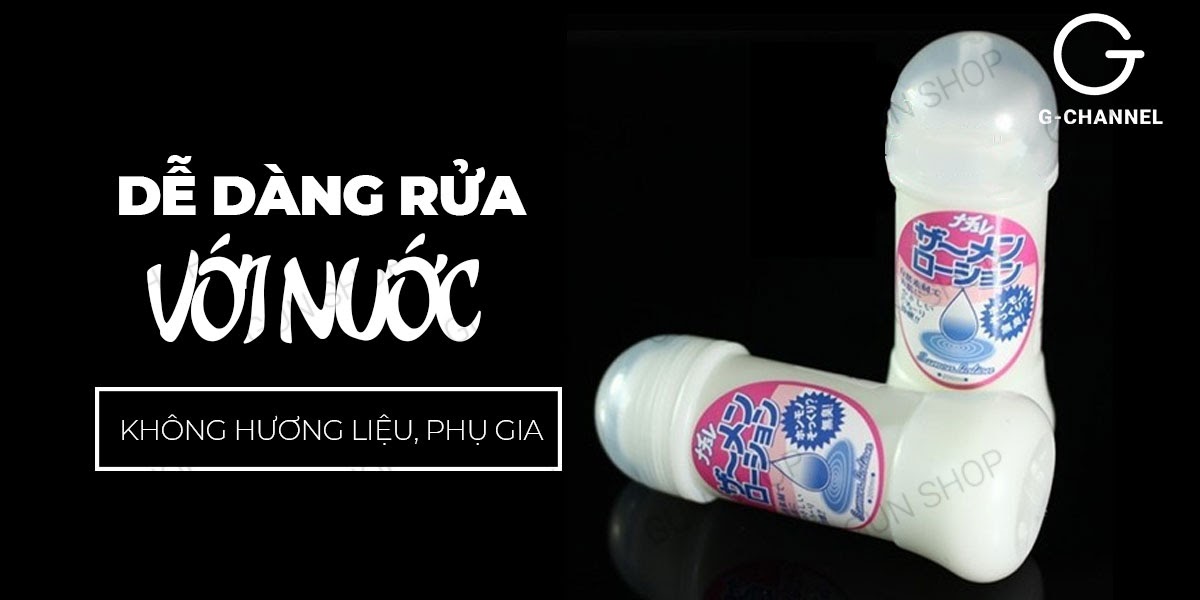 Gel bôi trơn tinh trùng Nhật Bản 300ml siêu mượt an toàn cho yêu