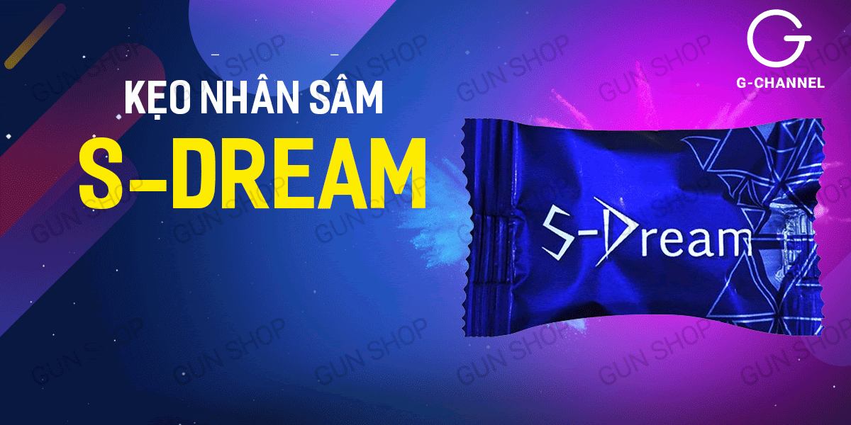 Nhập sỉ Kẹo nhân sâm S-Dream - Tăng cường sinh lý - 1 viên  giá tốt