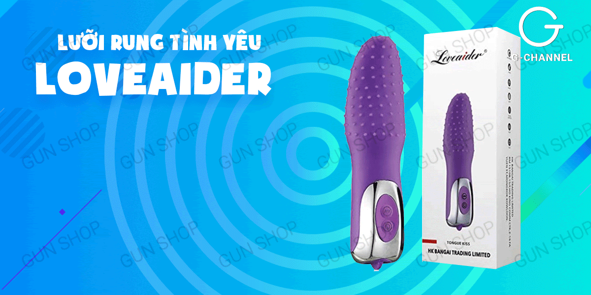 Lưỡi Rung Đa Chế Độ Massage Tăng Khoái Cảm - Loveaider