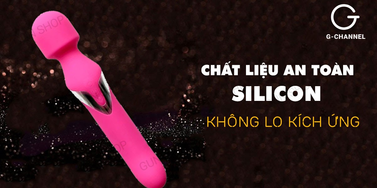 Máy Massage Rung 2 Đầu Sạc Điện Aphojoy Tiện Lợi Thoải Mái