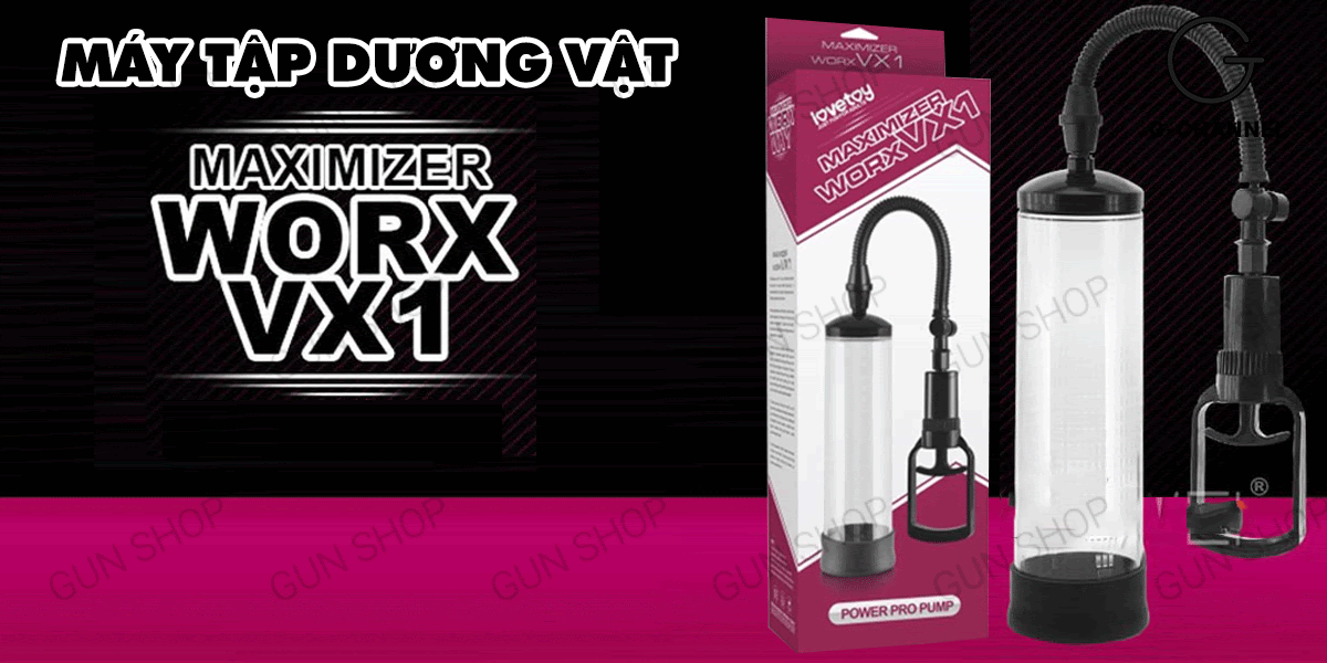 Máy Lovetoy Maximizer VX1 tăng kích thước dương vật hiệu quả