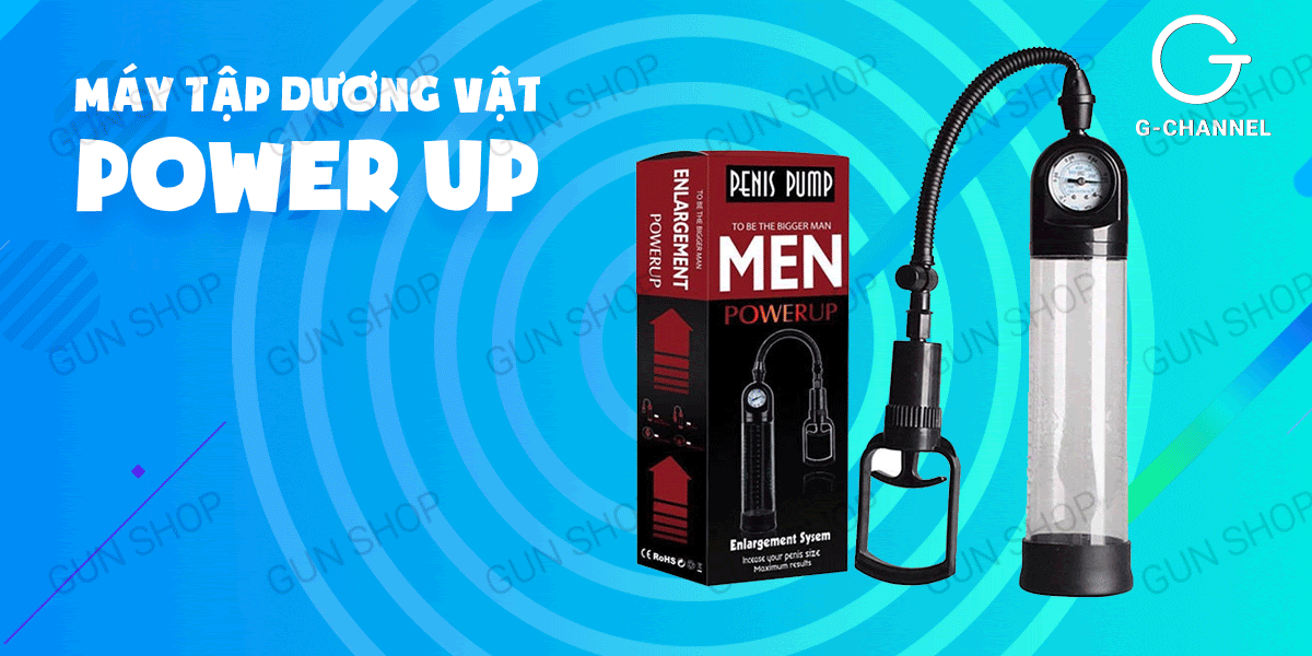 Máy kéo dương vật Men Powerup tăng hiệu quả kích thước nhanh