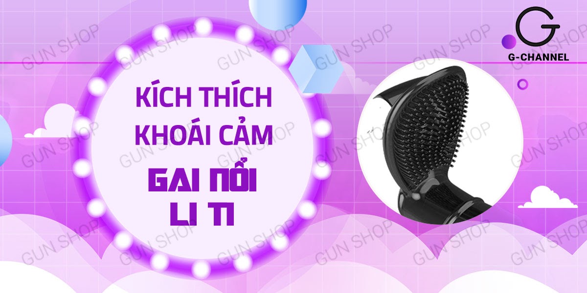 Ngón tay rung gai lớn mạnh mẽ tăng khoái cảm Aichao chính hãng