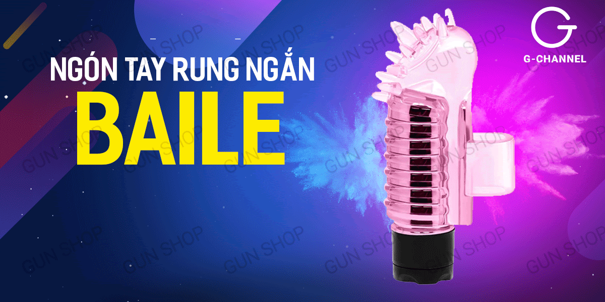 Ngón tay rung mạnh pin Baile sạc nhanh, bền bỉ, tiện lợi