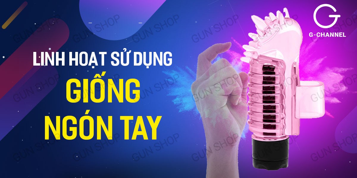 Ngón tay rung mạnh pin Baile sạc nhanh, bền bỉ, tiện lợi