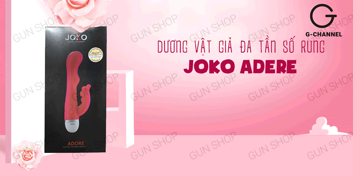 Máy rung đa tần số uốn cong cực mạnh Joko pin sạc tiện lợi