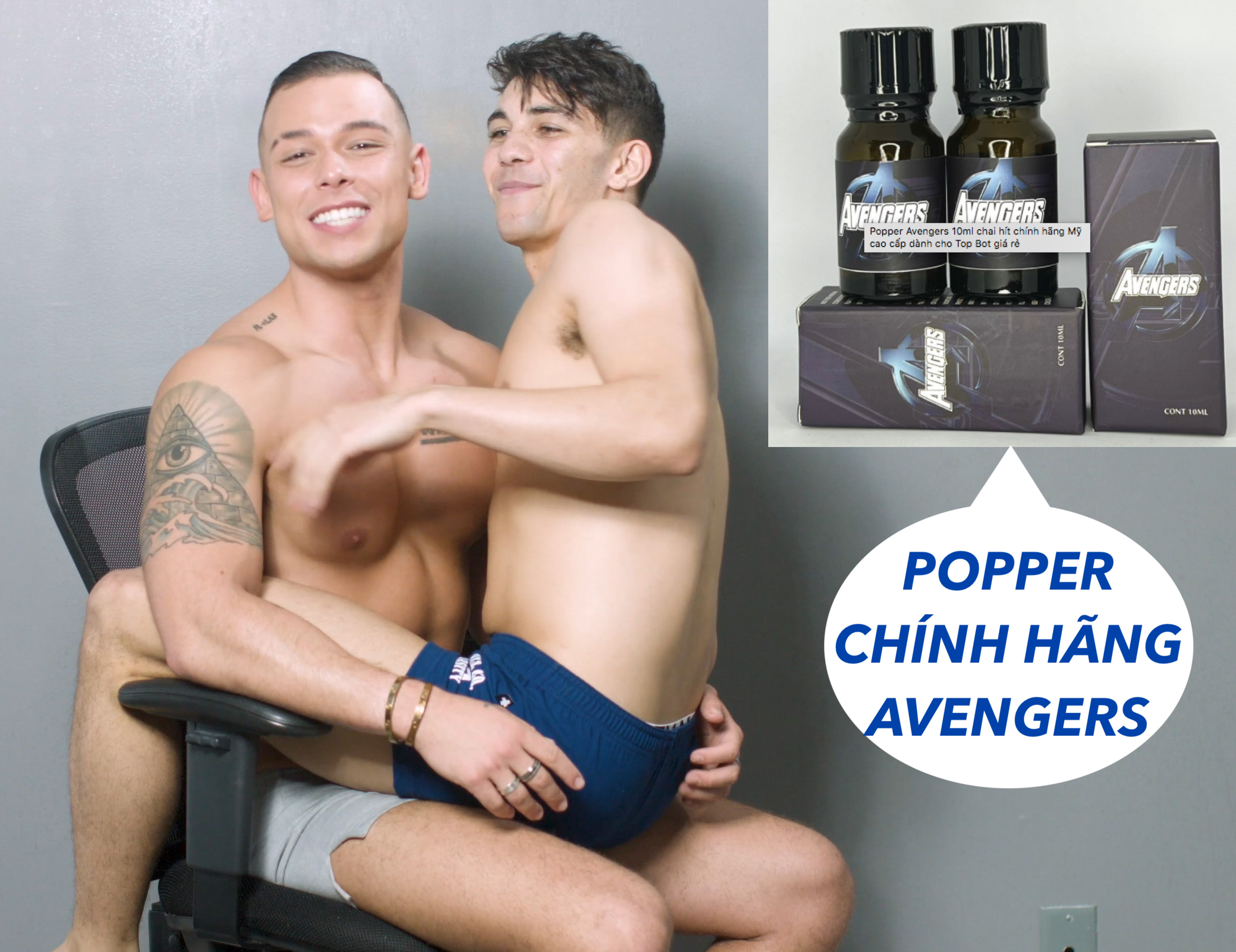 Popper Avengers 10ml Top Bot giá rẻ kích thích mạnh giao nhanh