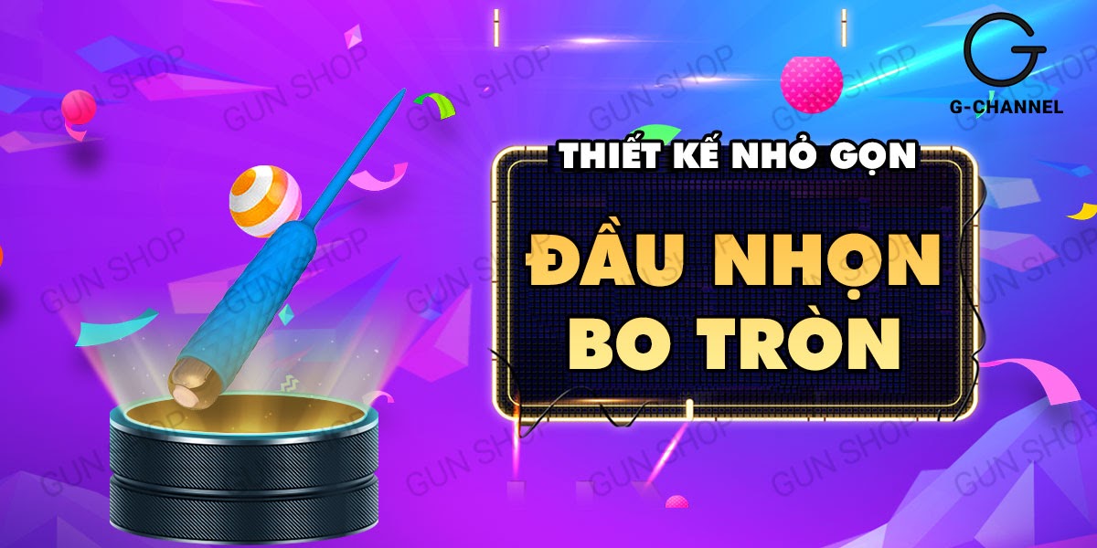 Que rung niệu đạo nam 7 chế độ đa năng Leten pin tiện lợi