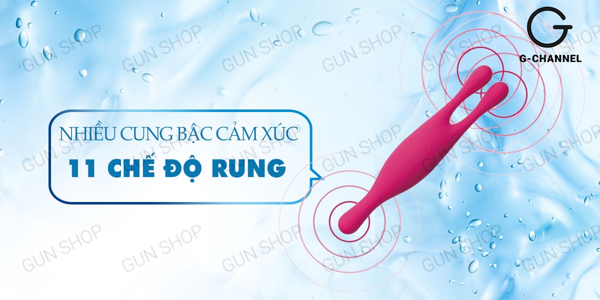 Que rung Svakom Marin sạc điện 11 chế độ rung đa năng kích thích