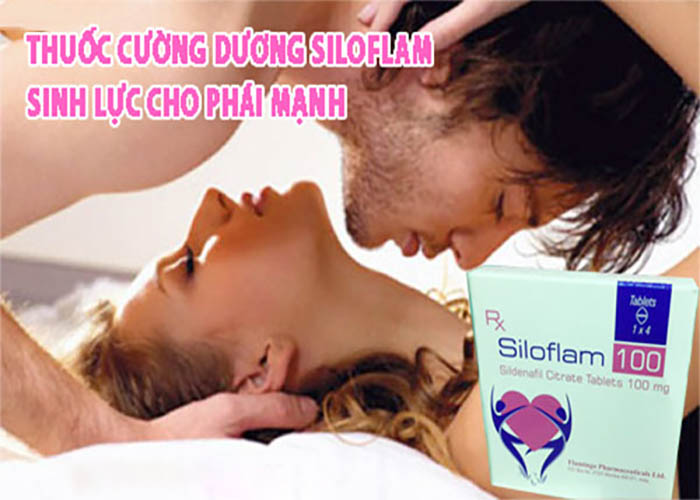 Giá sỉ Siloflam 100 trị xuất tinh sớm kéo dài thời gian cường dương Nam giới tốt nhất