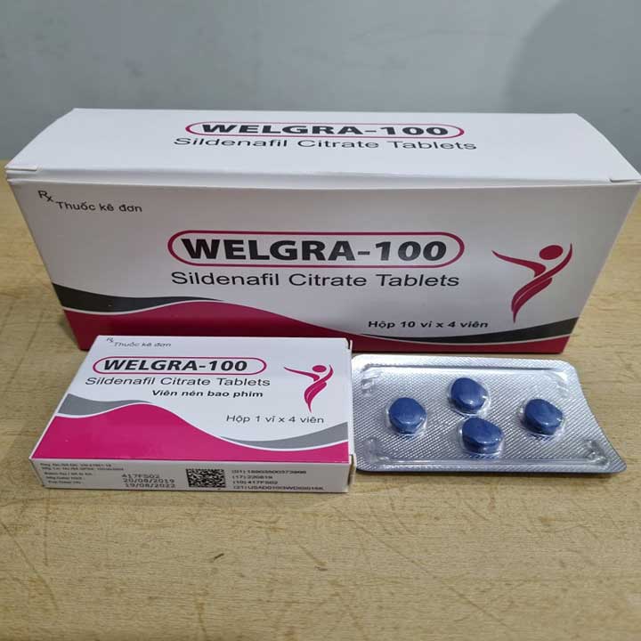 Shop bán Viên uống cương dương ấn độ Welgra 100mg tăng cường sinh lý nam giới tốt nhất  giá tốt