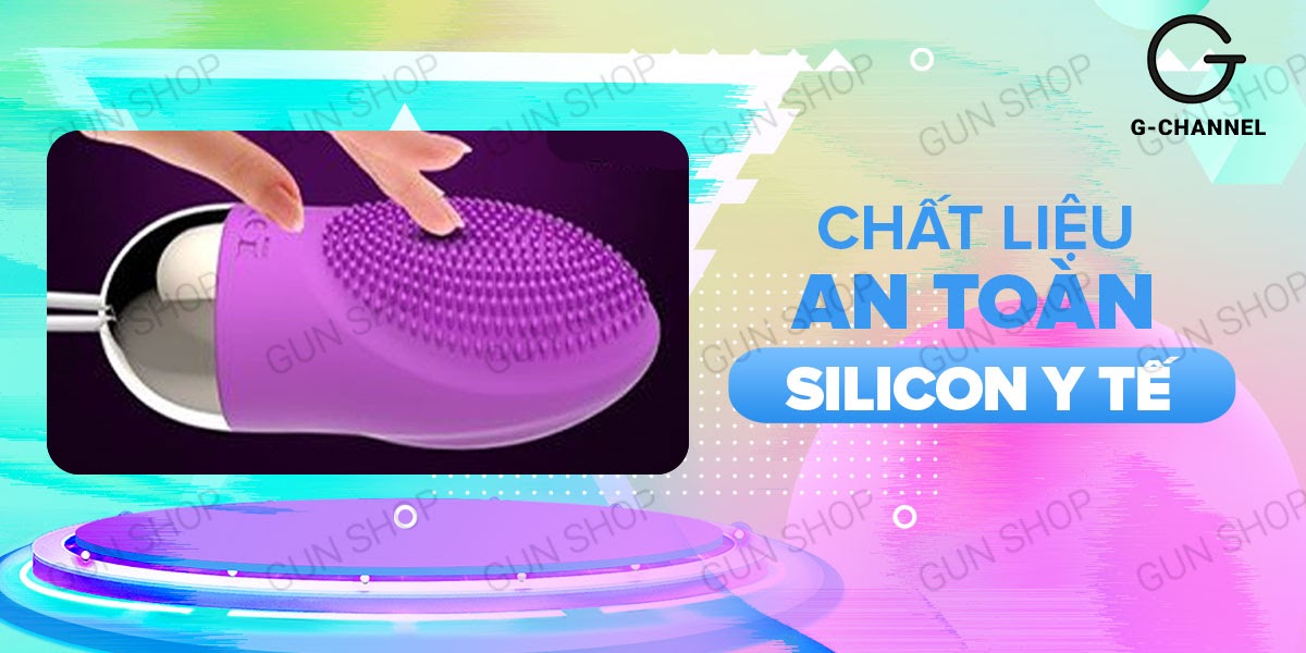 Trứng rung Leten Brush sạc điện không dây, massage siêu mạnh